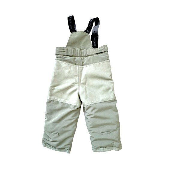 Miles The Label Olive Insulated Snowpants w/ Adjustable Straps Child's 2 NWT - Picture 2 of 4